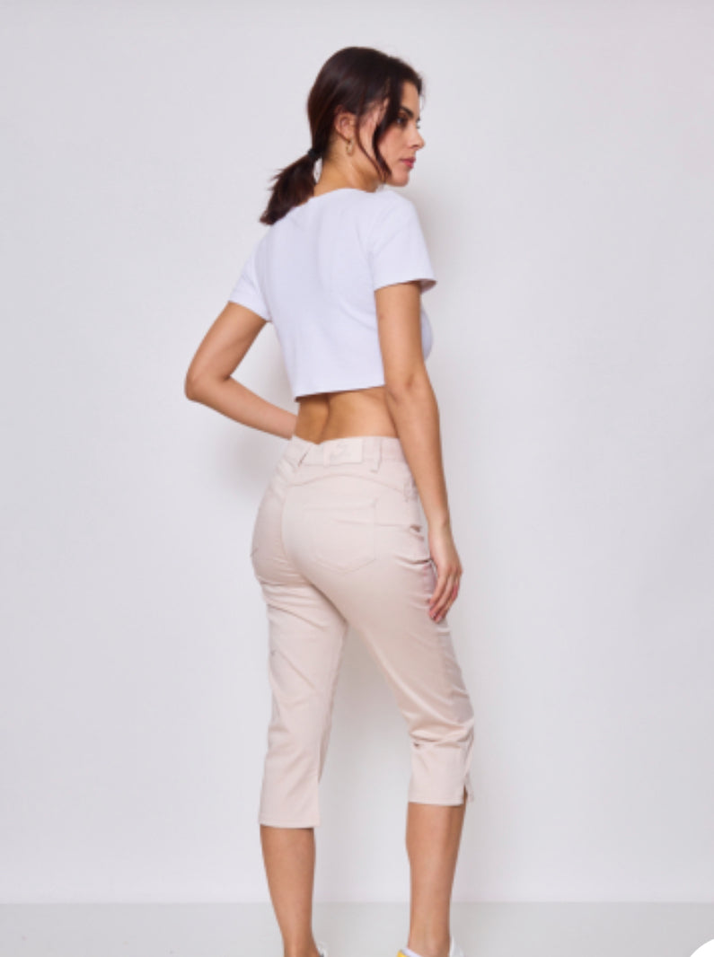 Capri pants Beige