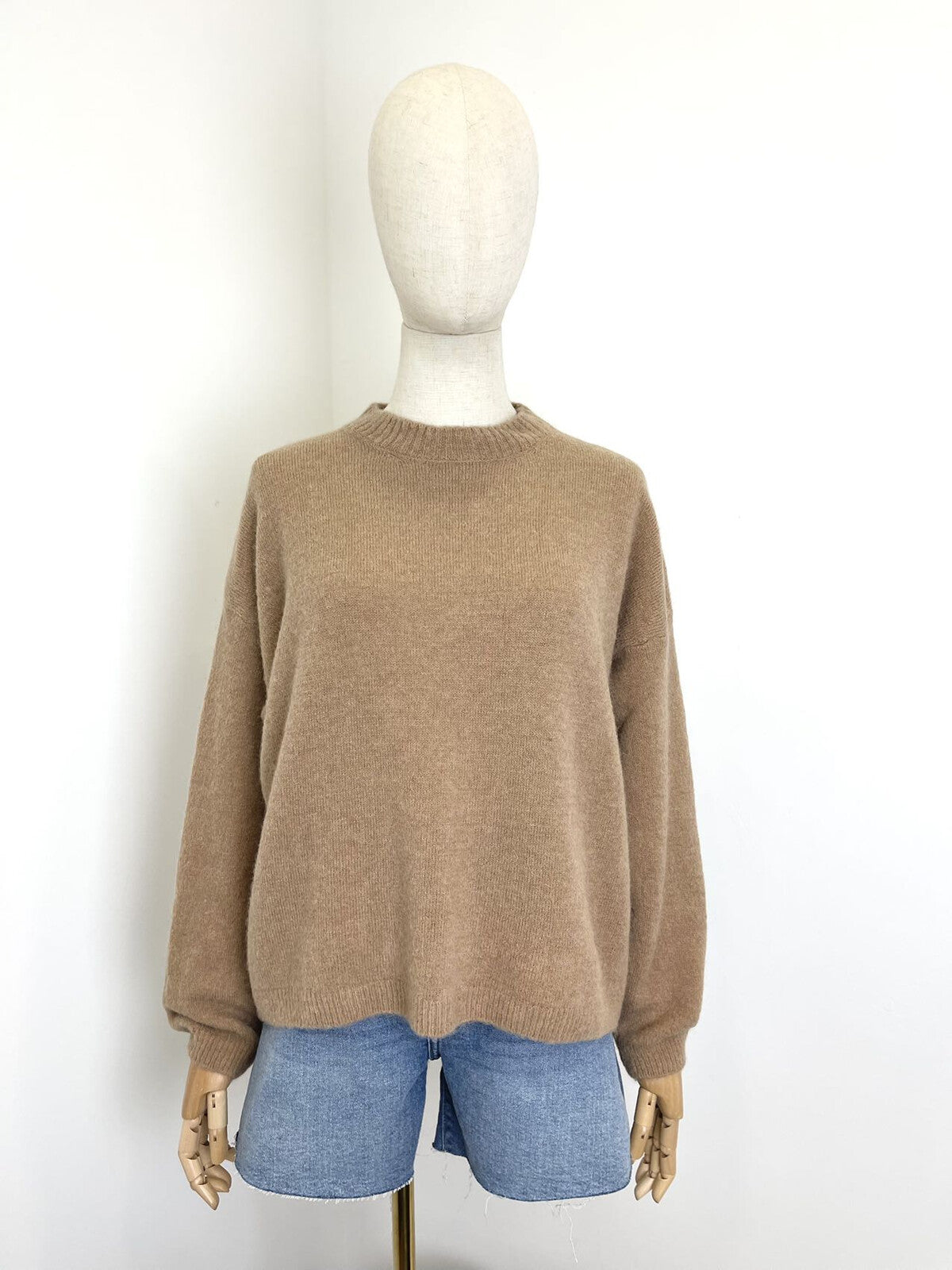 Beautiful Soft Knit Jumper in Camel