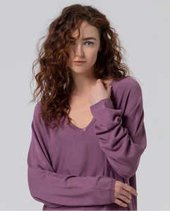 Surkana Batwing Dusky Mulberry Jumper
