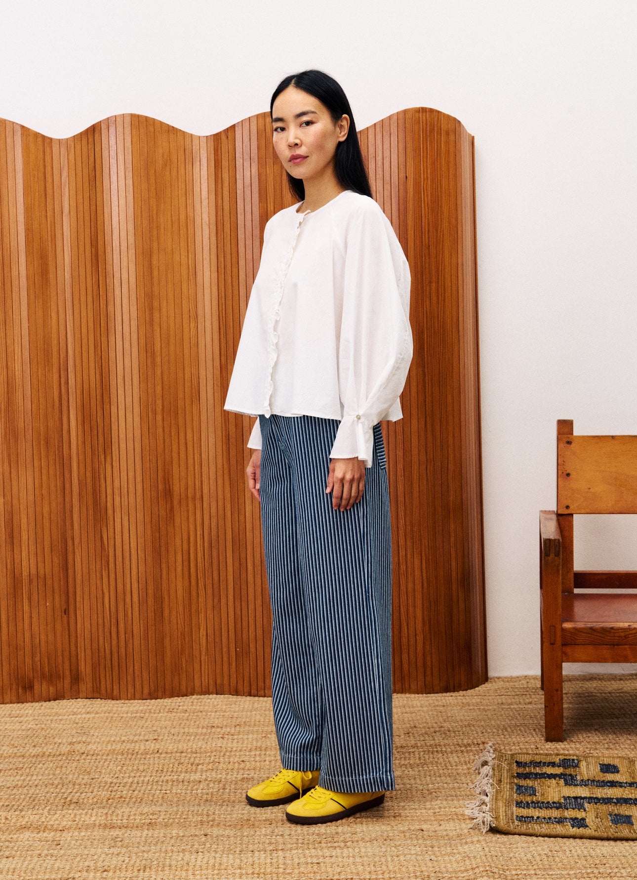 FRNCH Ivory Aragon Shirt
