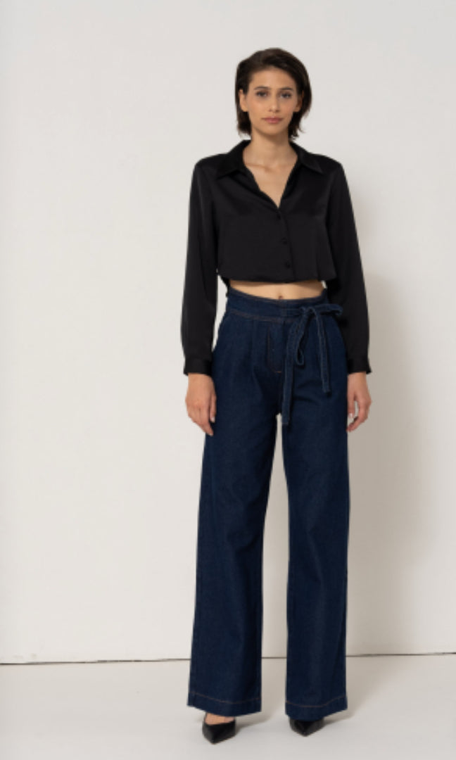 Daphne Dark Wide Leg Jeans