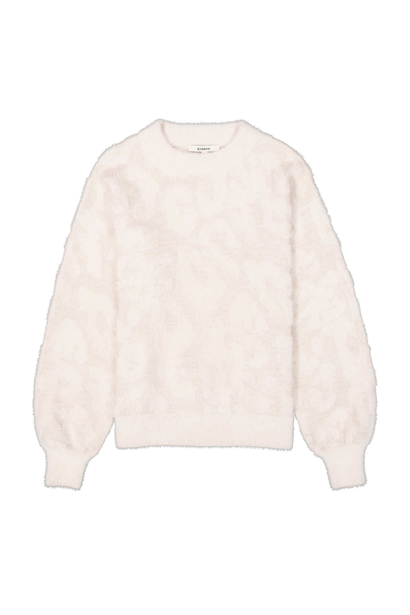 Garcia Ivory embossed Jumper