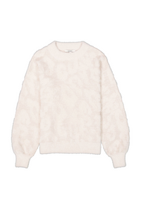 Garcia Ivory embossed Jumper