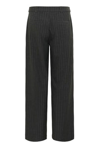 CREAM Grey Pin Stripe Trousers