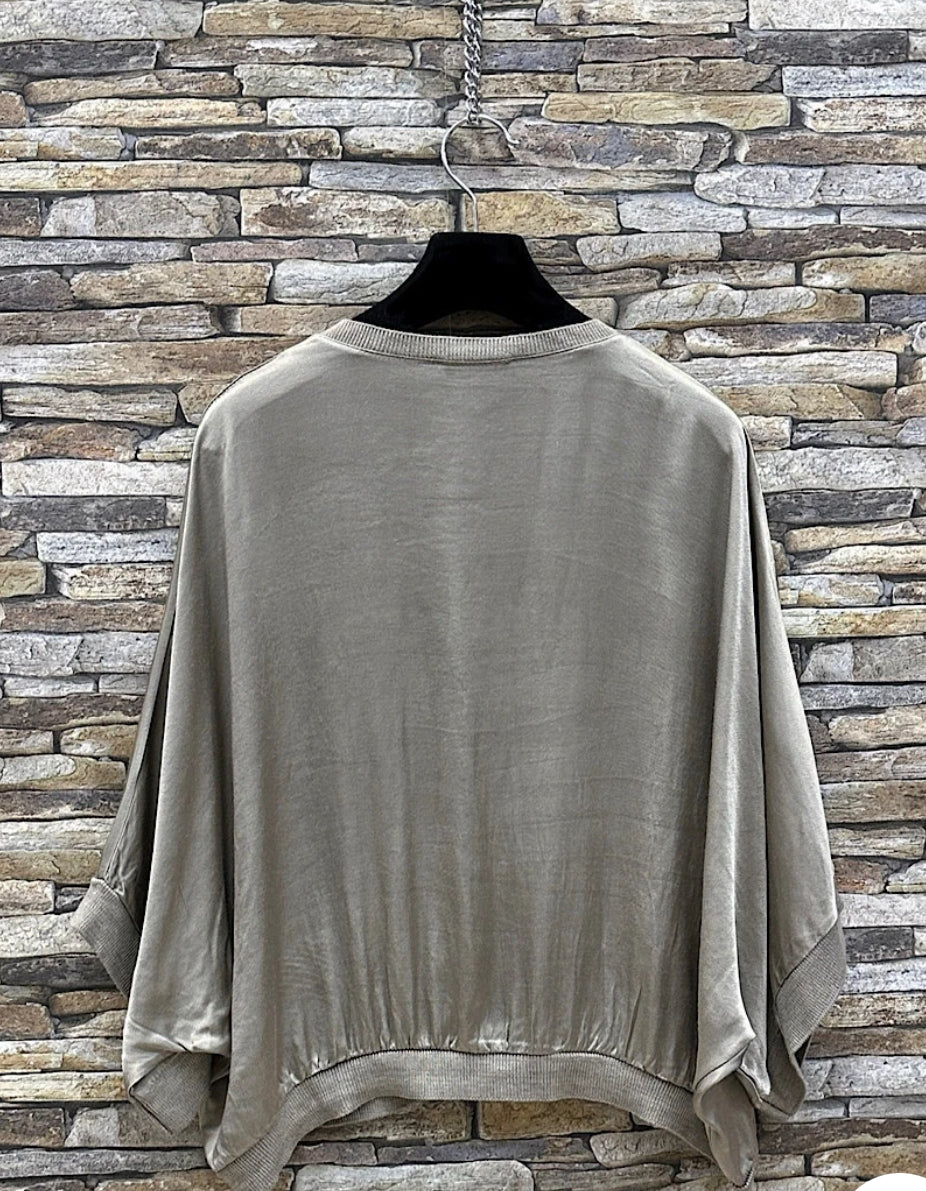 Yoko kimono in Taupe