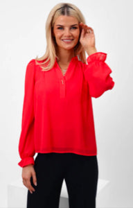 Kate & Pippa Heidi top Coral