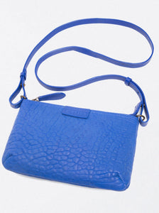 Surkana Blue Baro leather bag