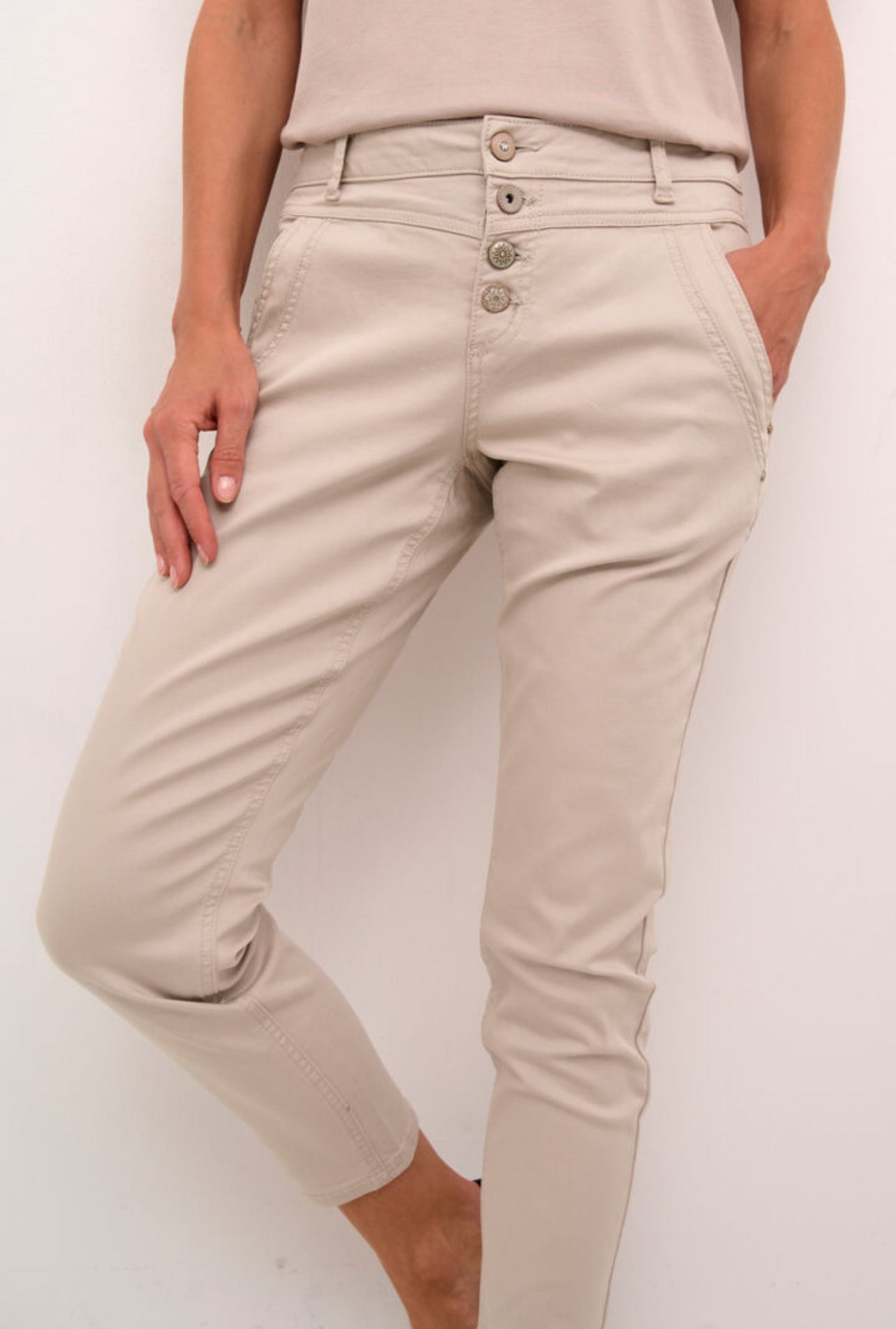 CREAM Paula 7/8 Straight Leg Jeans