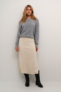 CREAM Dela knit skirt