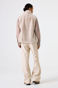 Garcia Faux Fur Gilet Jacket