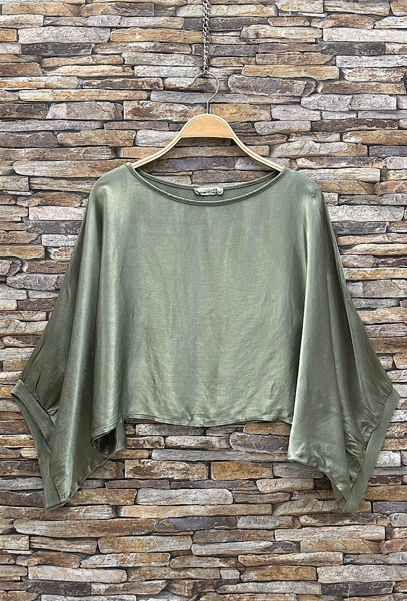 Alicia top in Khaki