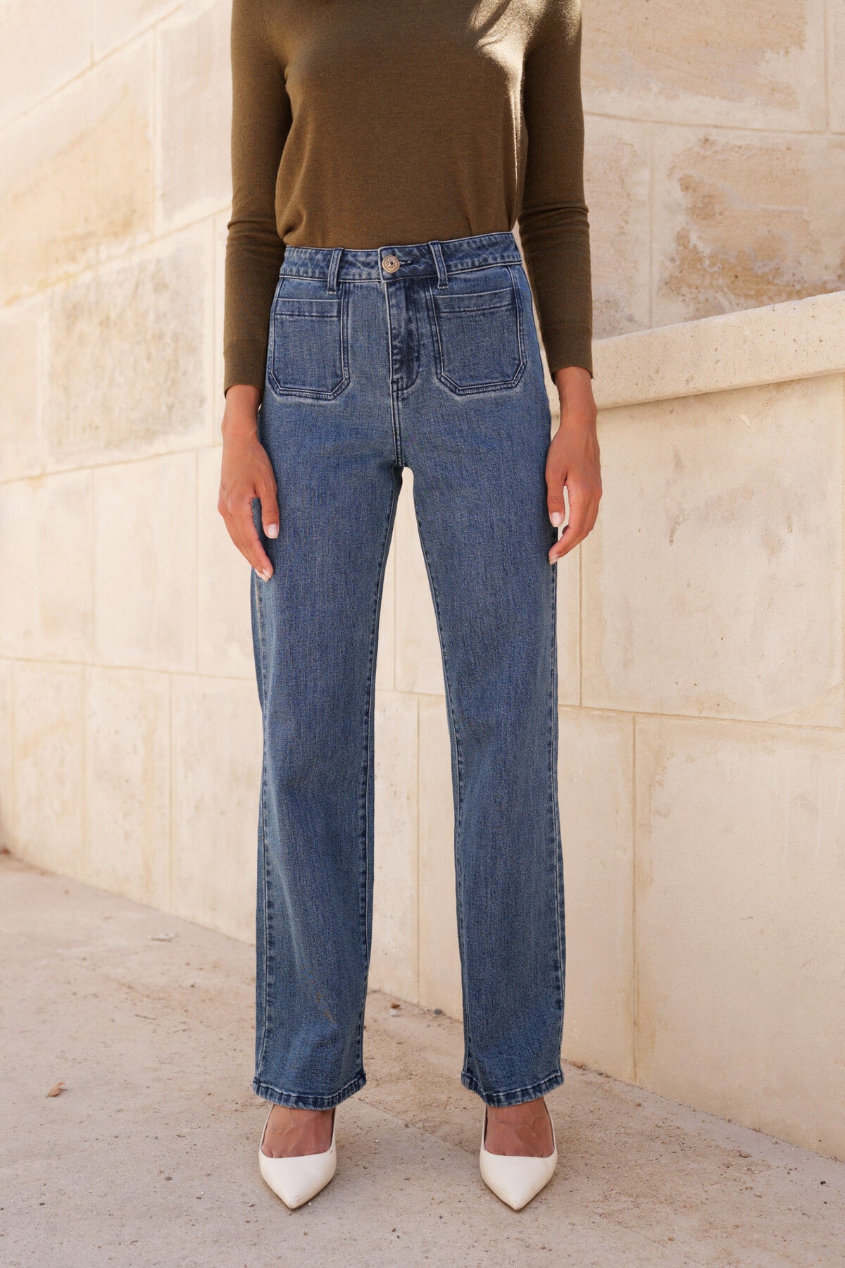Felix Jeans with patch pockets