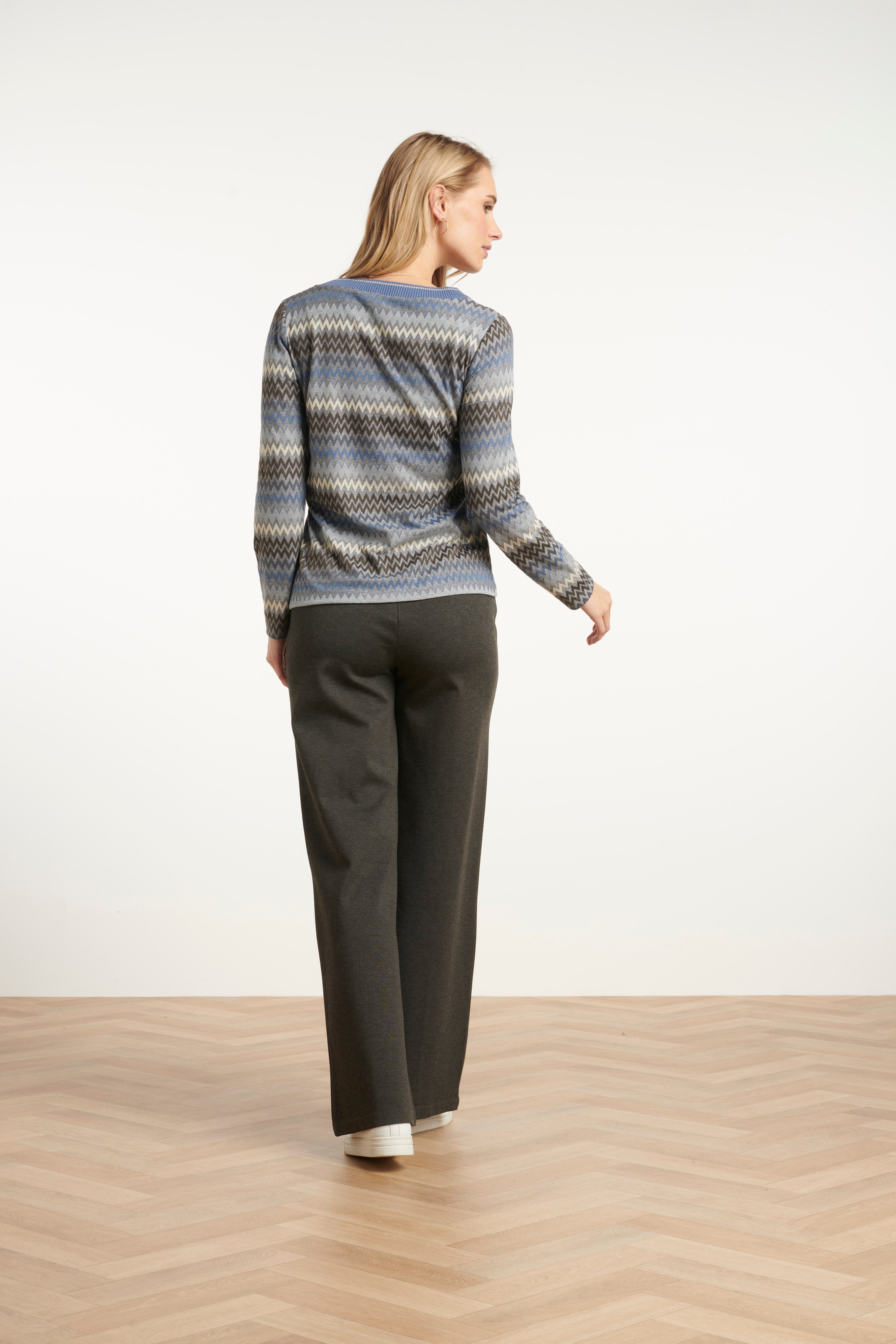 Smashed Lemon Grey Signature Trousers