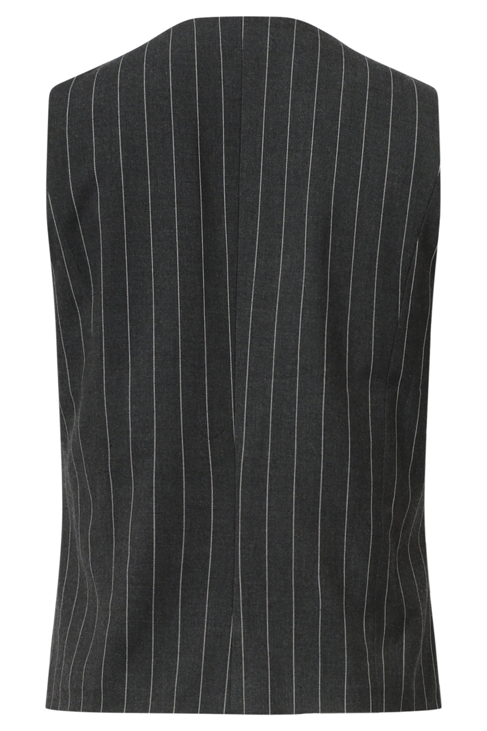Smashed Lemon Grey Pinstripe Waistcoat