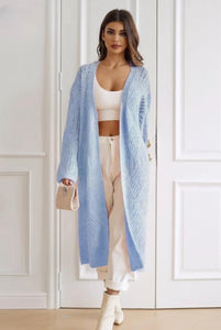 Stunning long open knit Cardi’s
