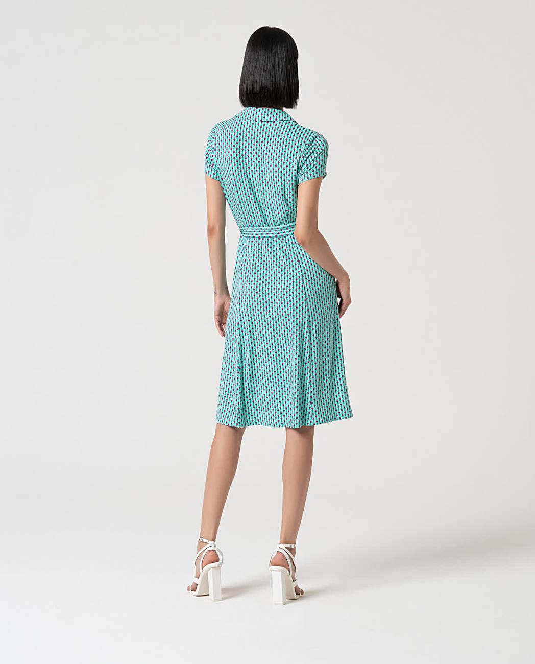 Surkana Shirt Dress Aqua