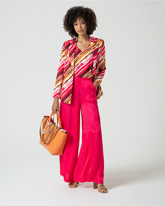 Surkana long flated Pink Trousers