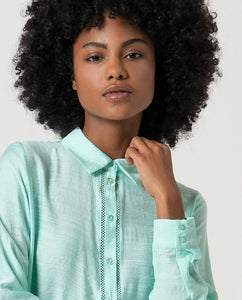 Surkana Millie Aqua shirt