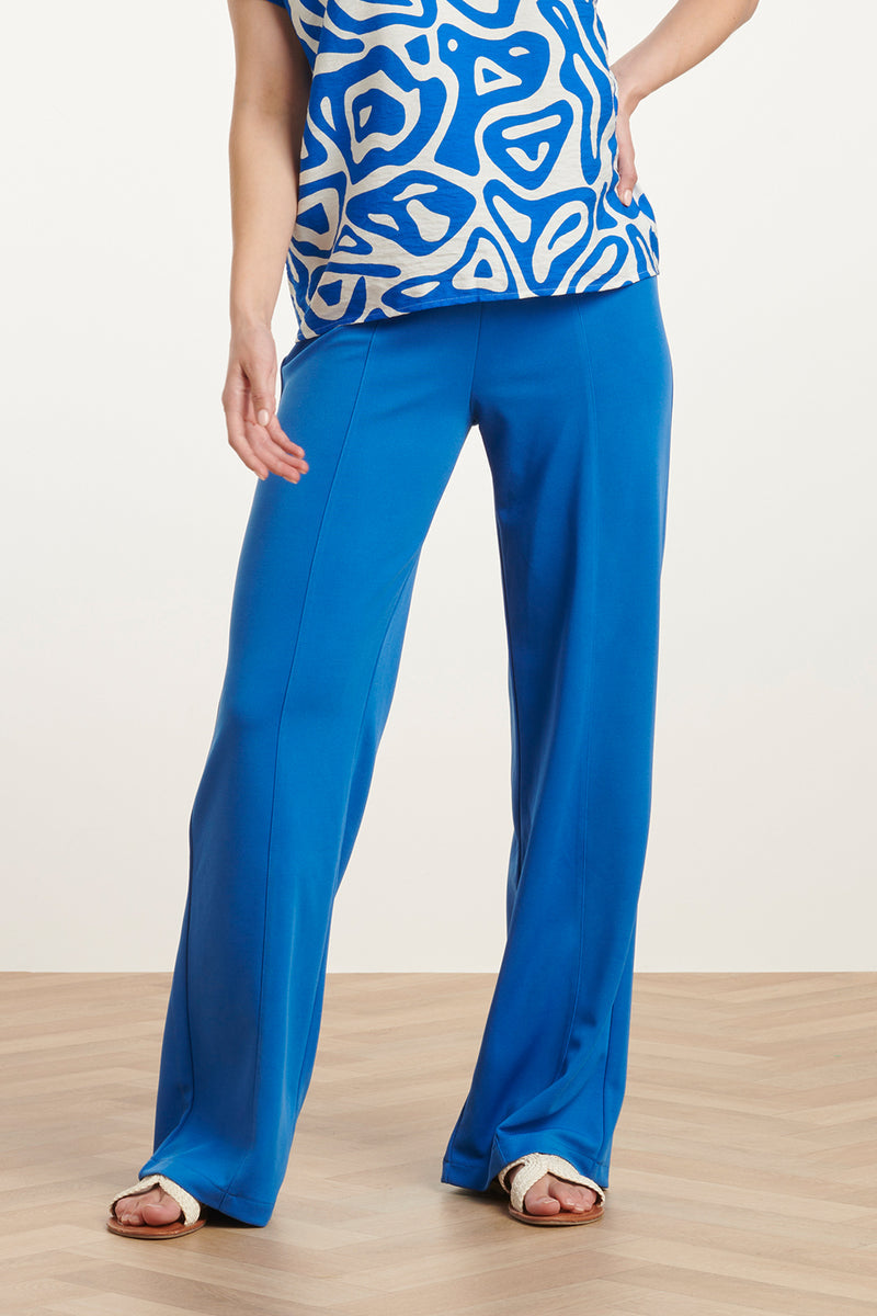 Smashed Lemon Cobalt Trousers