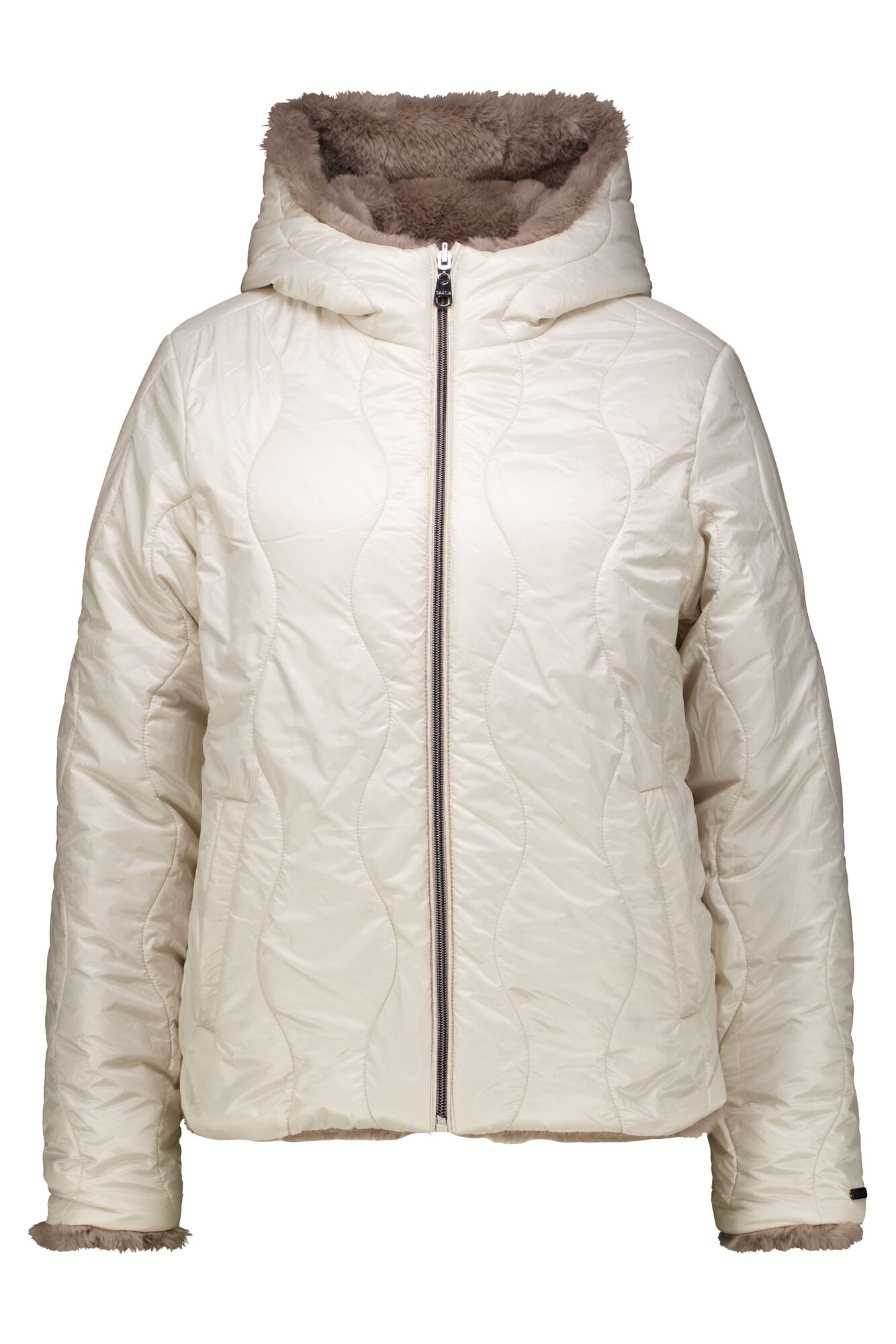 Garcia Taupe Reversible Jacket