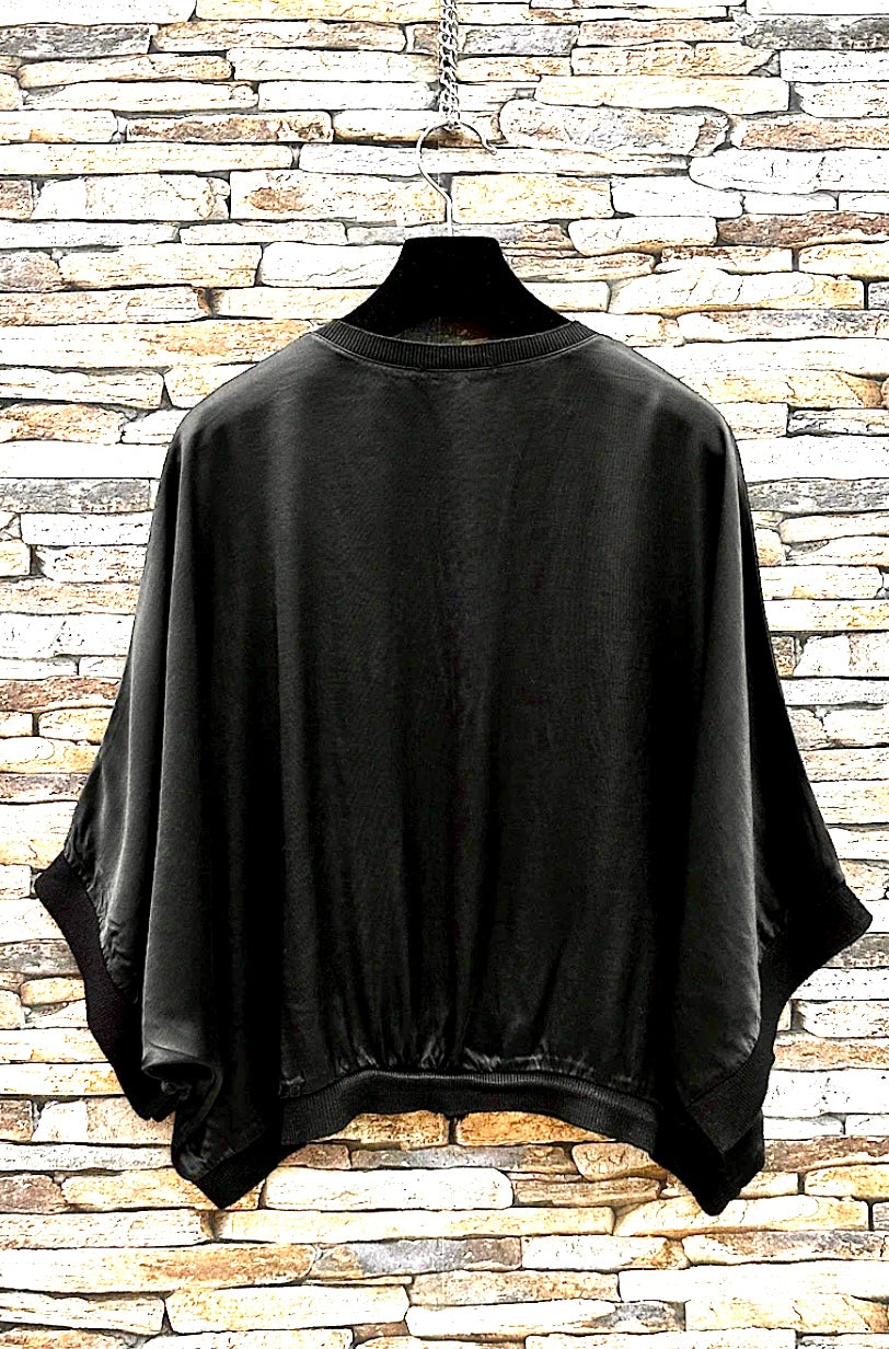 Yoko kimono in Anthracite