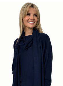 Kate & Pippa Matera scarf in Navy