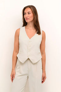 CREAM Bencon Waistcoat cream