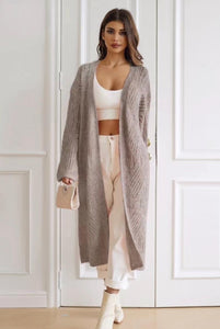 Stunning long open knit Cardi’s