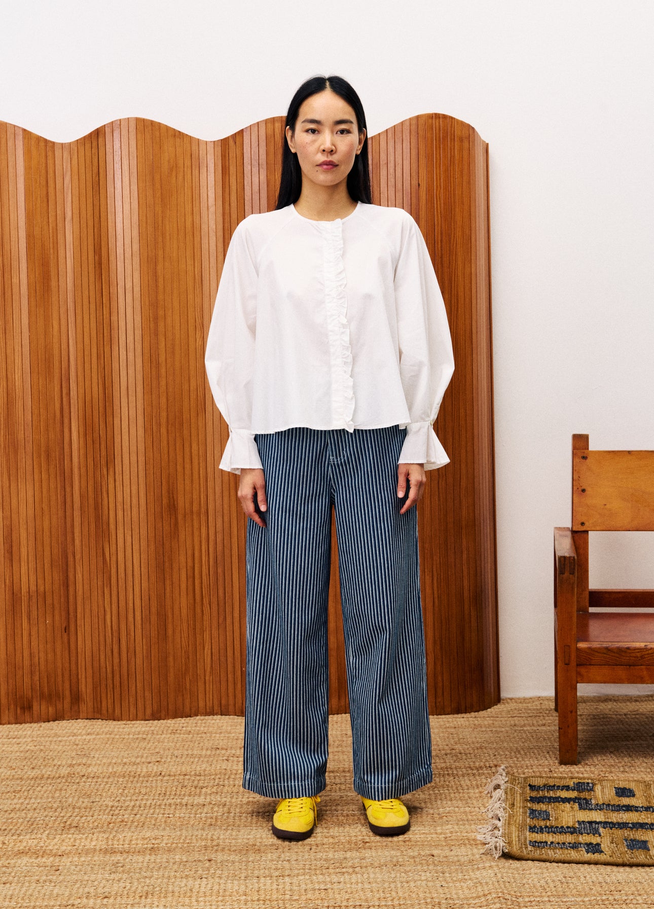 FRNCH Ivory Aragon Shirt