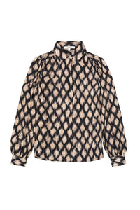 Garcia Black Cream Shirt