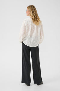 CREAM Hilda White Lace Shirt