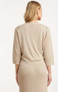 Smashed Lemon Sand Gold Bolero Cardi