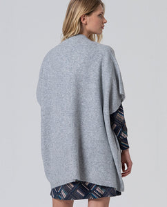 Surkana Soft grey cardi/poncho