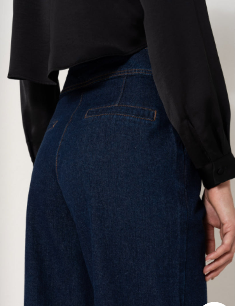 Daphne Dark Wide Leg Jeans