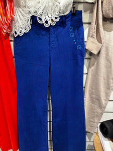 Smashed Lemon Cobalt Jeans