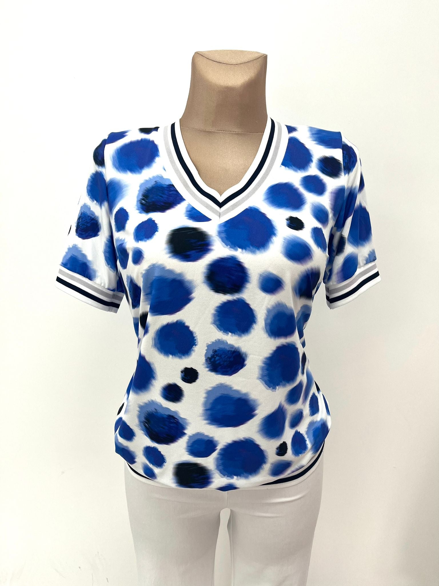 Yew Racer top Blue dot