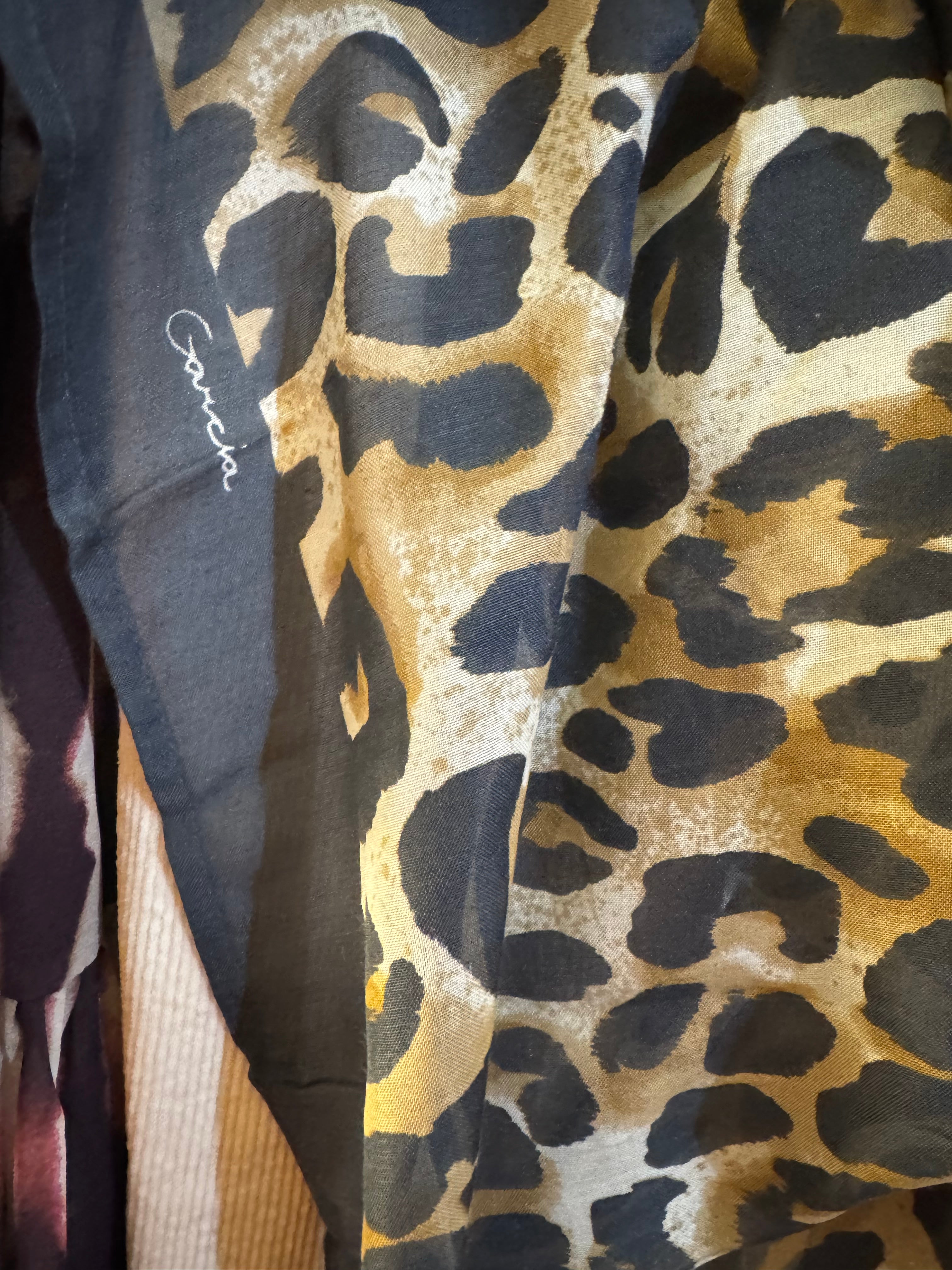 Garcia Animal print scarf
