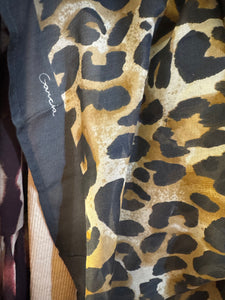 Garcia Animal print scarf
