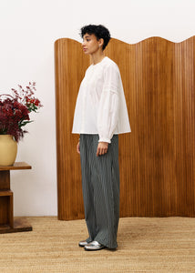 FRNCH Aster Moss Green Trousers