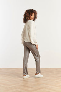 Smashed Lemon Silvery Grey Trousers
