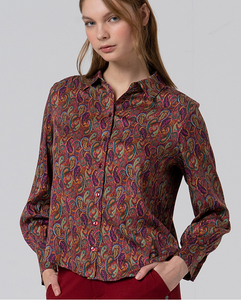 Surkana Paisley Print Shirt
