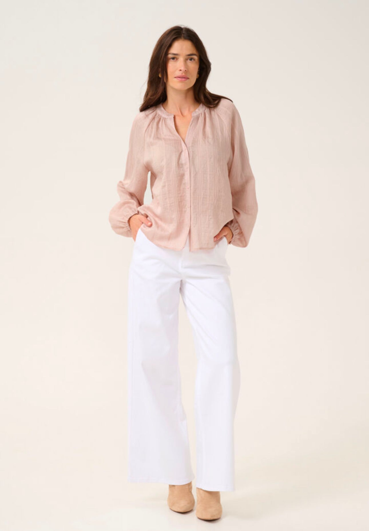 CREAM Barbara shirt in Soft Rose