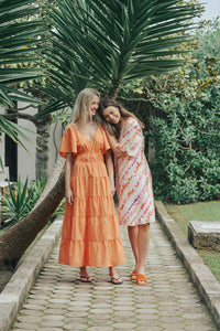 Culture Iris Tangerine Dress