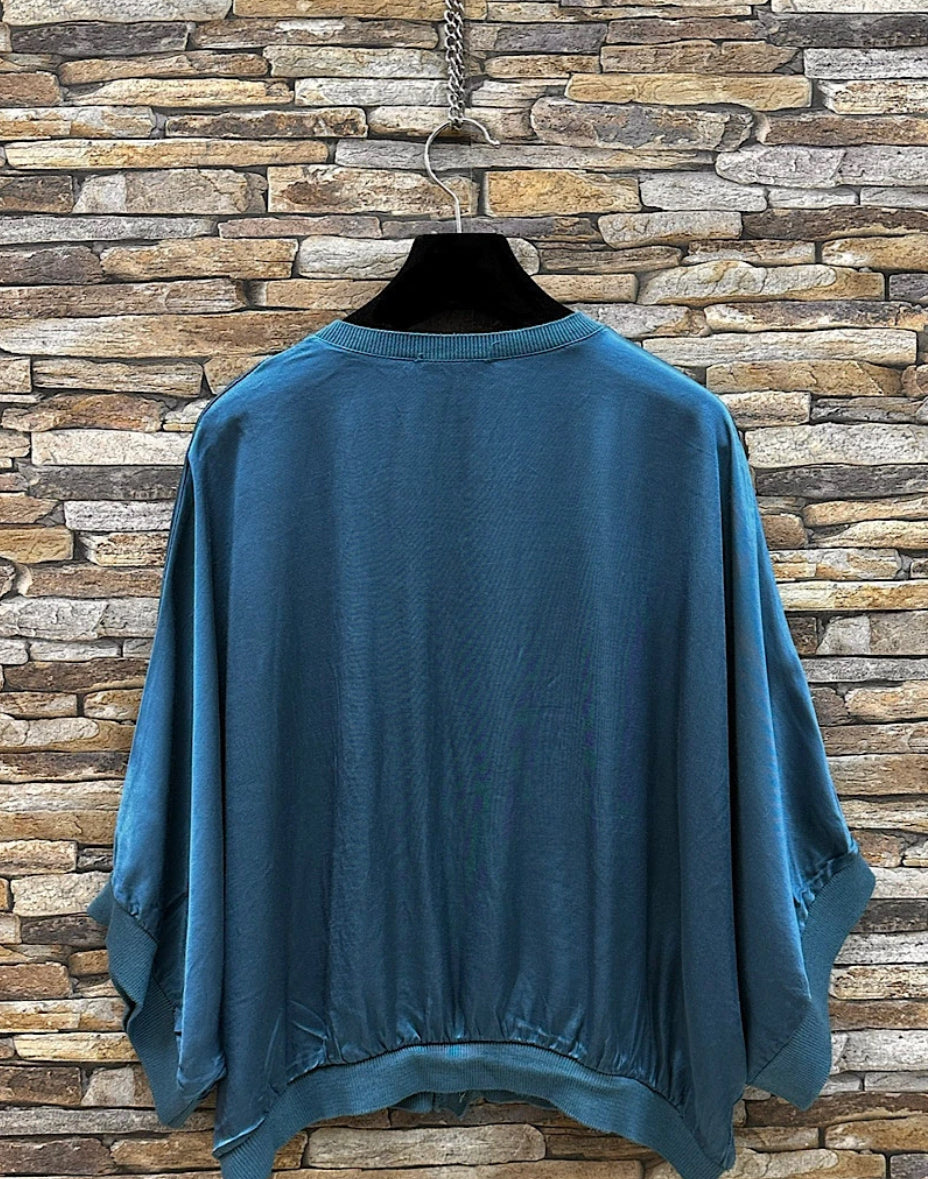 Yoko kimono in Teal