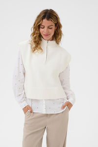 CREAM Baum Whisper white slipover