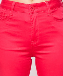 Capri pants Red