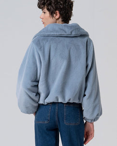 Surkana Powder Blue Bomber Jacket