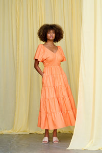 Culture Iris Tangerine Dress