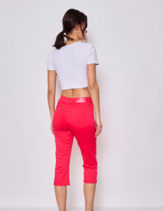 Capri pants Red