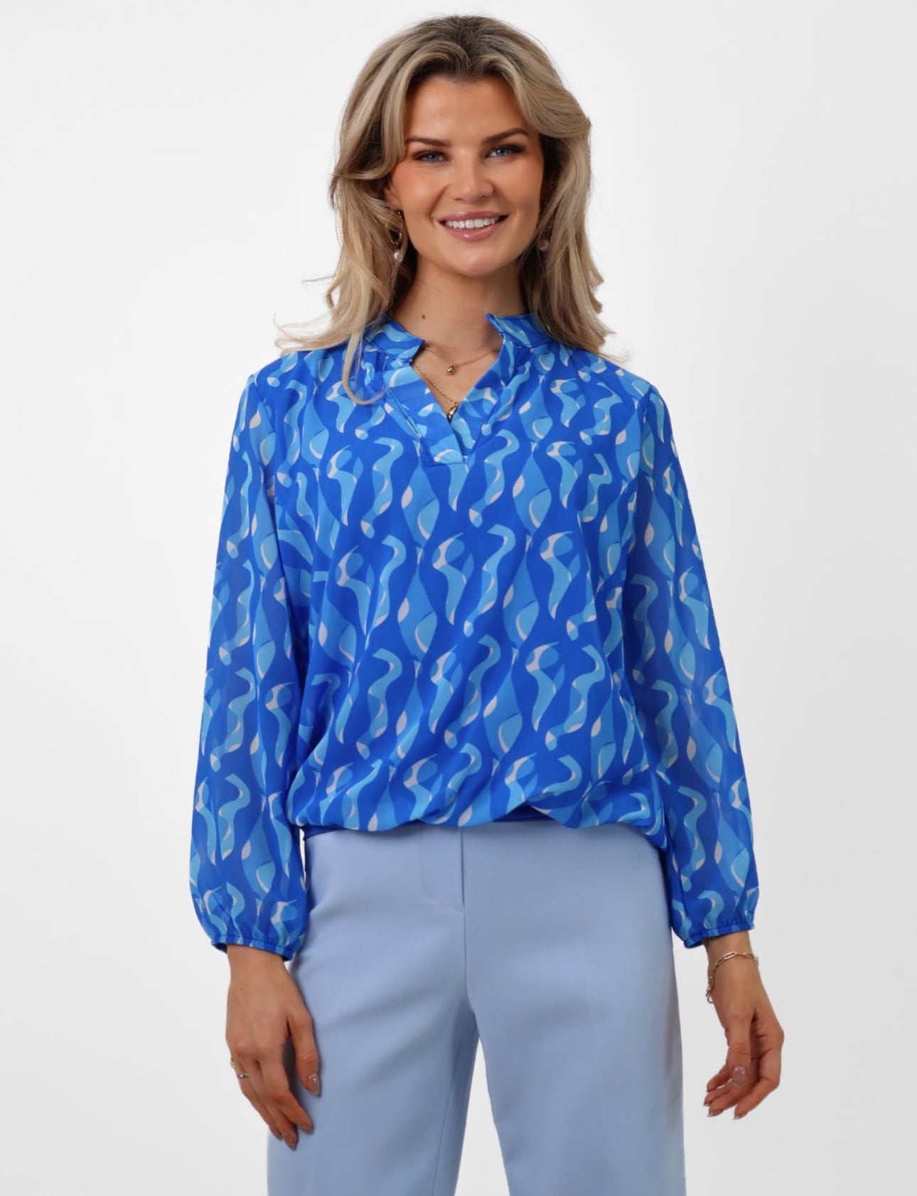 Kate & Pippa Bella Band Blue Swirl